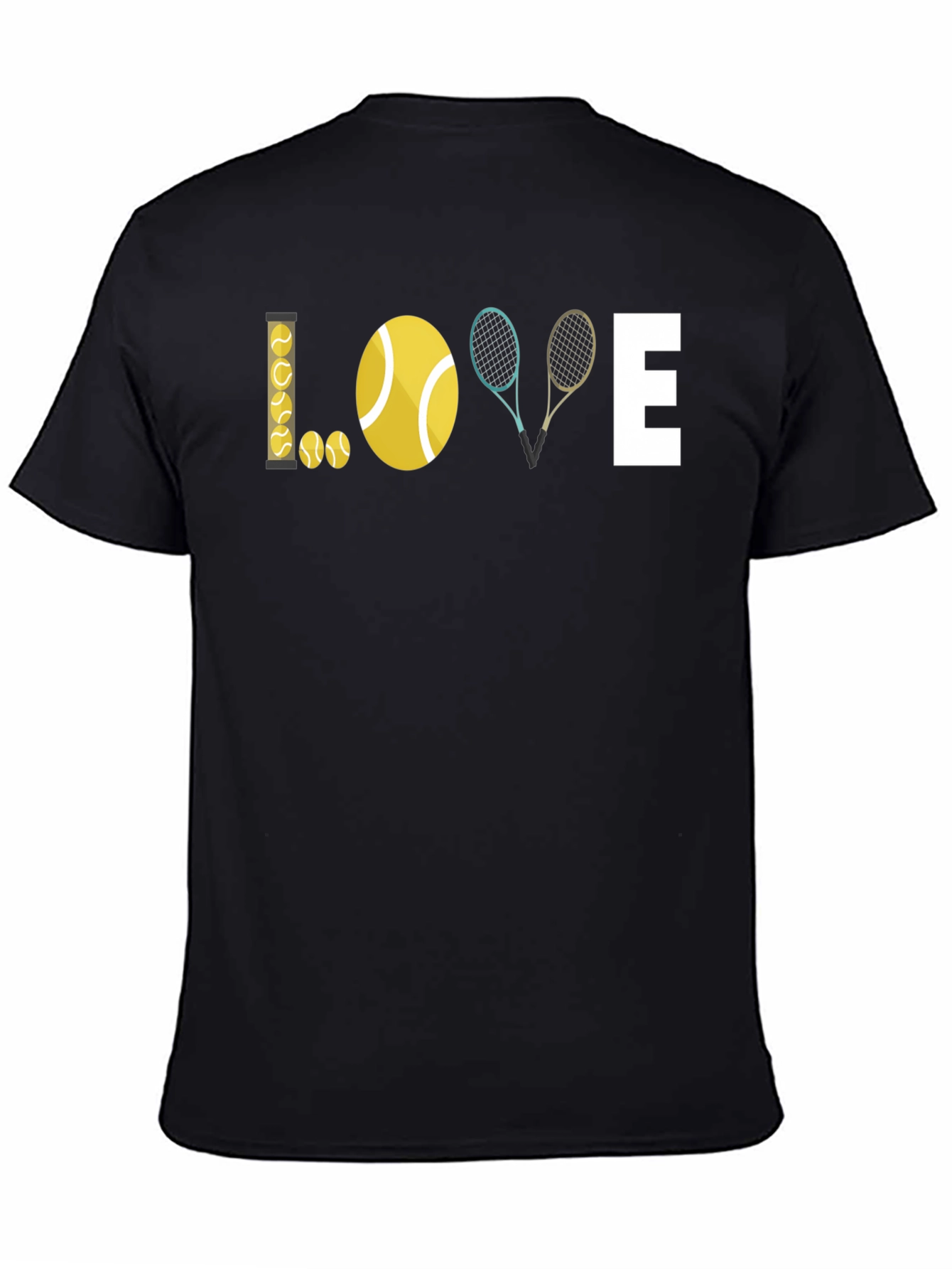Tennis Love Graphic T-Shirt - Stylish Sporty Tee