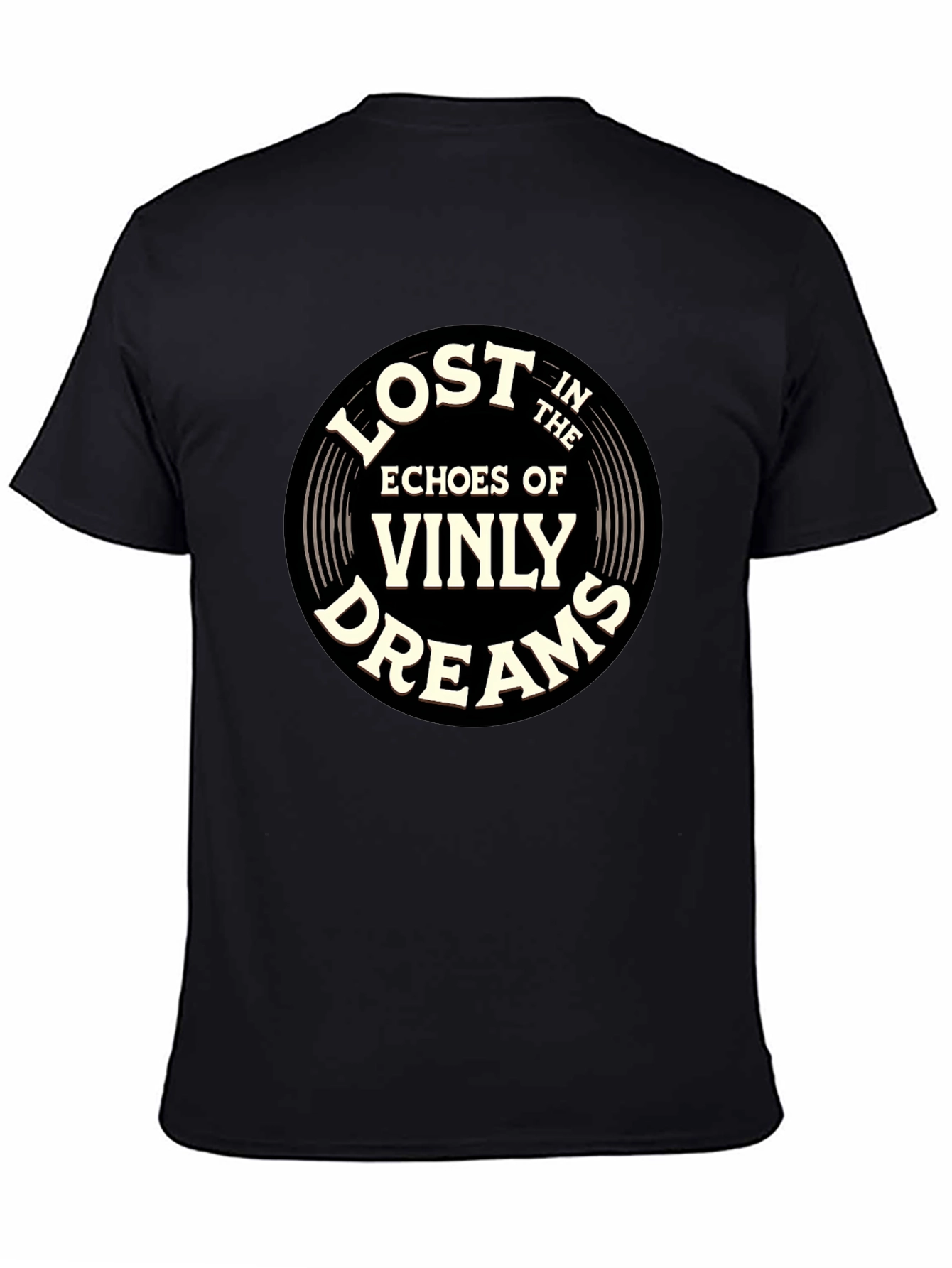 Lost in the Echoes of Vinyl Dreams T-Shirt