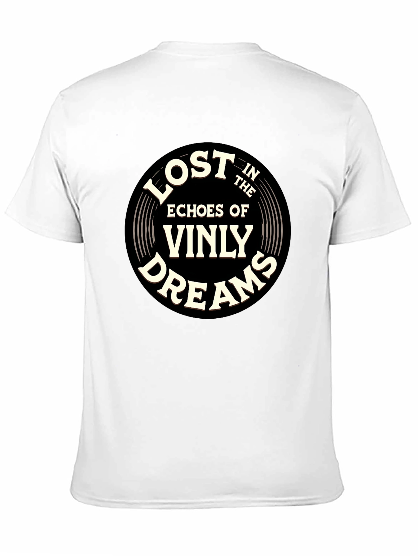 Lost in the Echoes of Vinyl Dreams T-Shirt