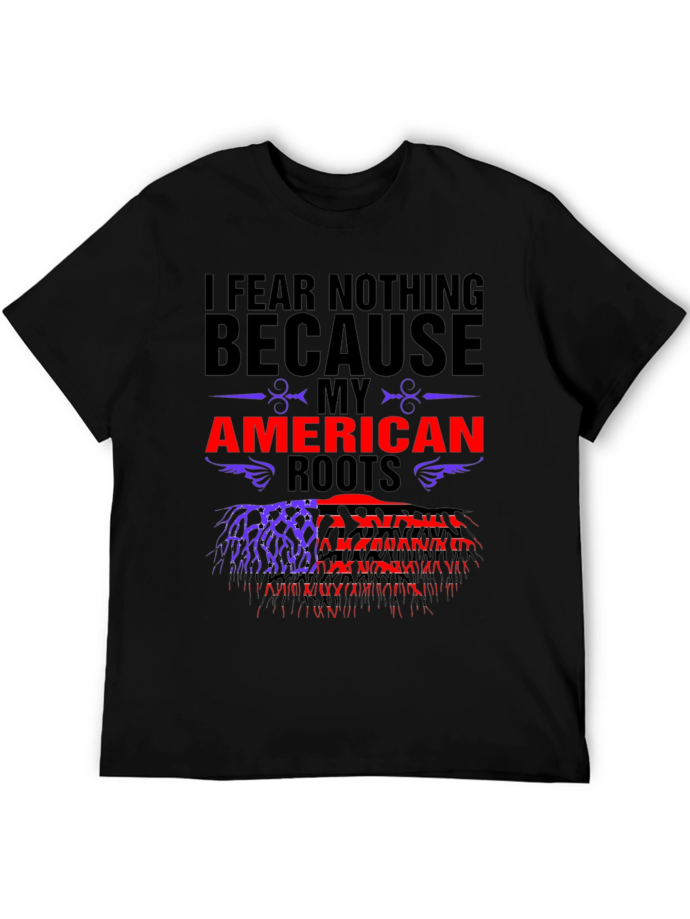 American Roots Graphic Tee - Patriotic Barber Pride