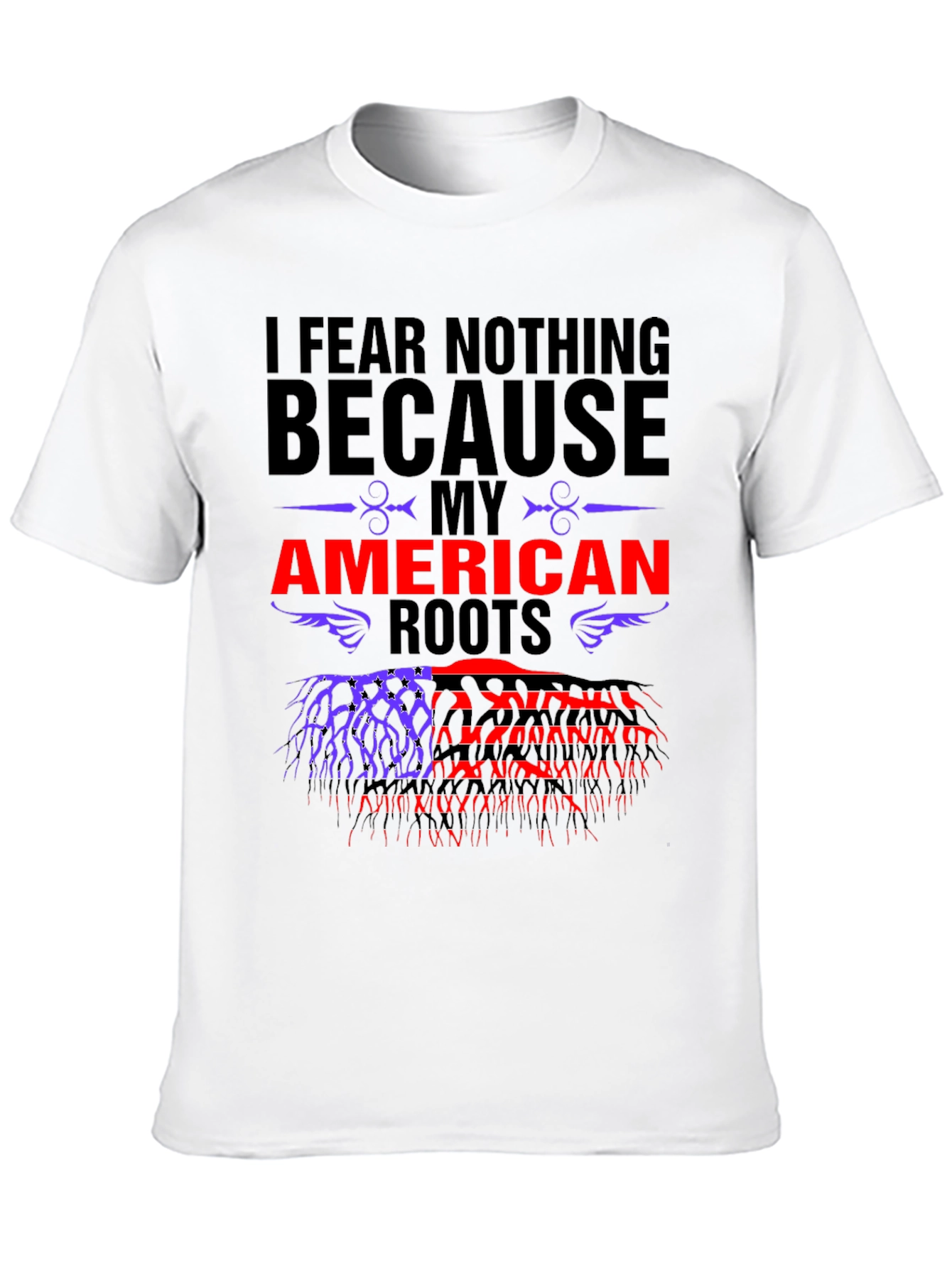 American Roots Graphic Tee - Patriotic Barber Pride