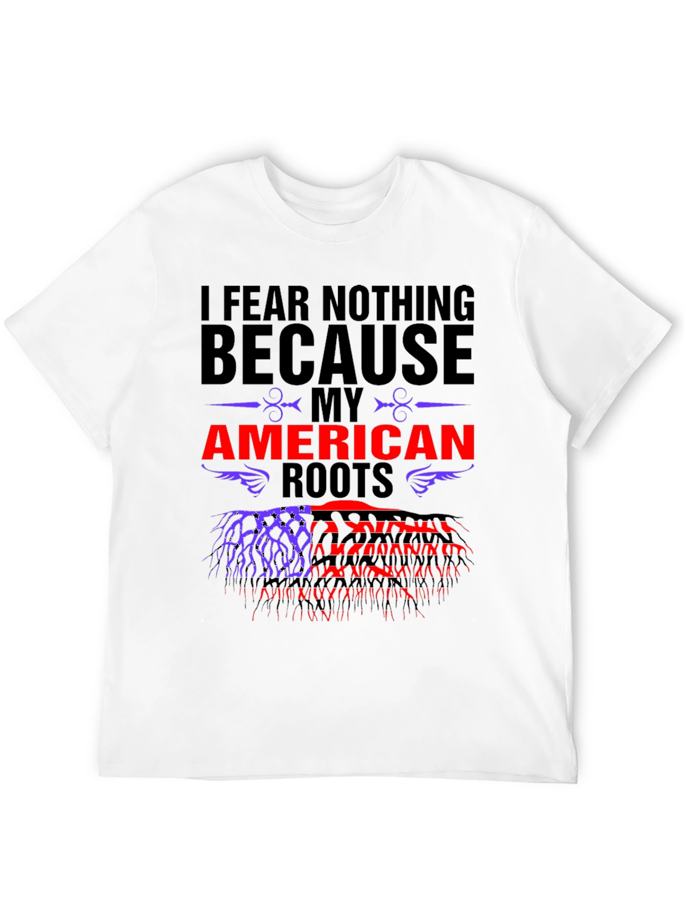 American Roots Graphic Tee - Patriotic Barber Pride