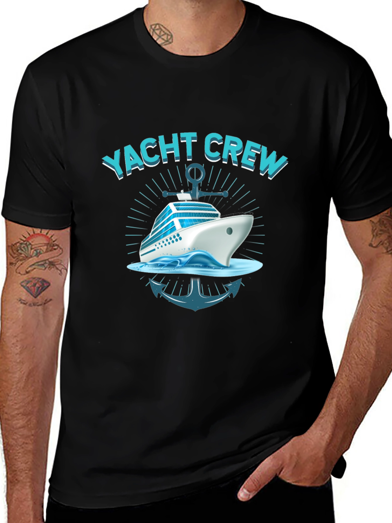 Yacht Crew Graphic T-Shirt