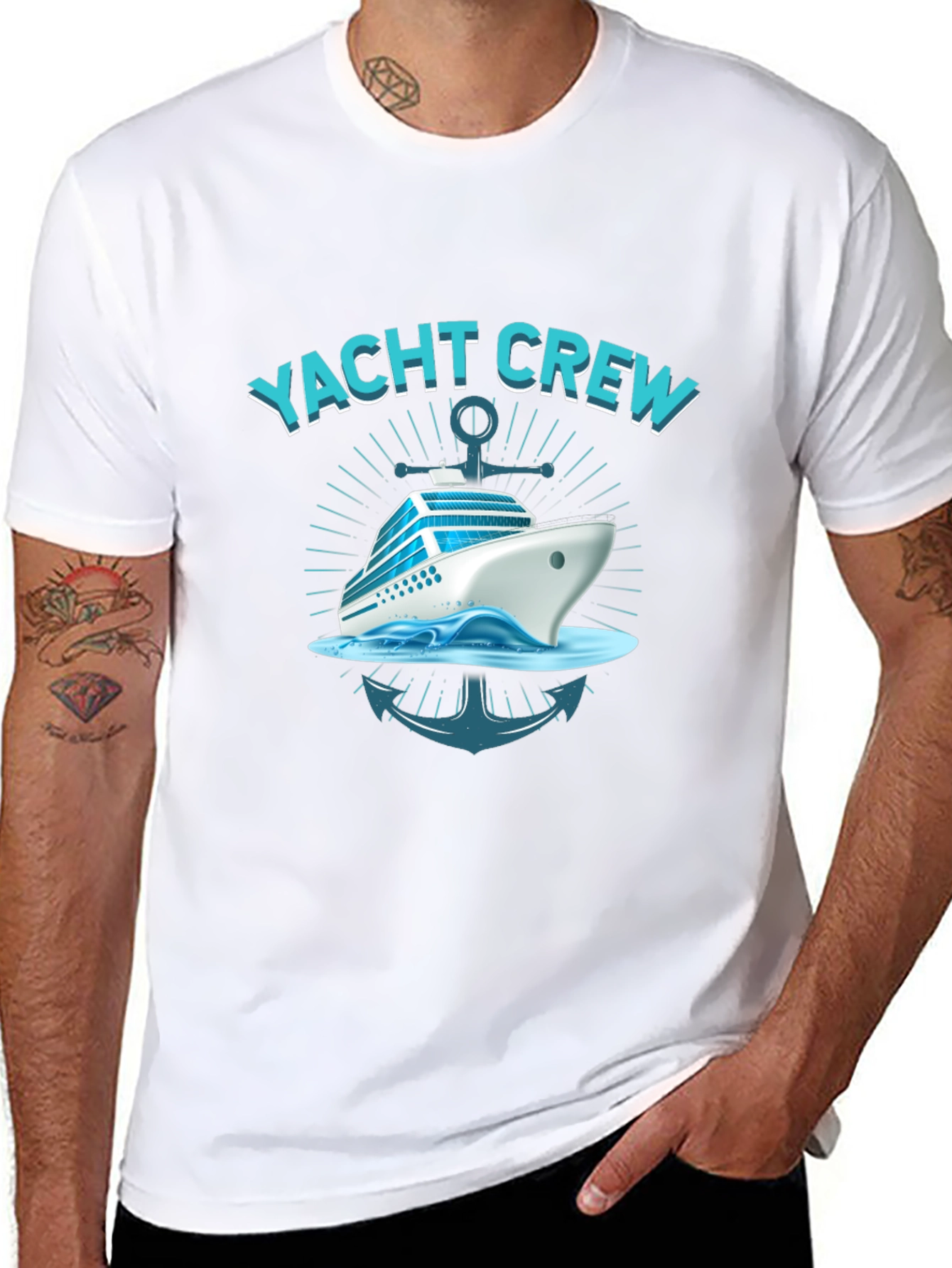 Yacht Crew Graphic T-Shirt