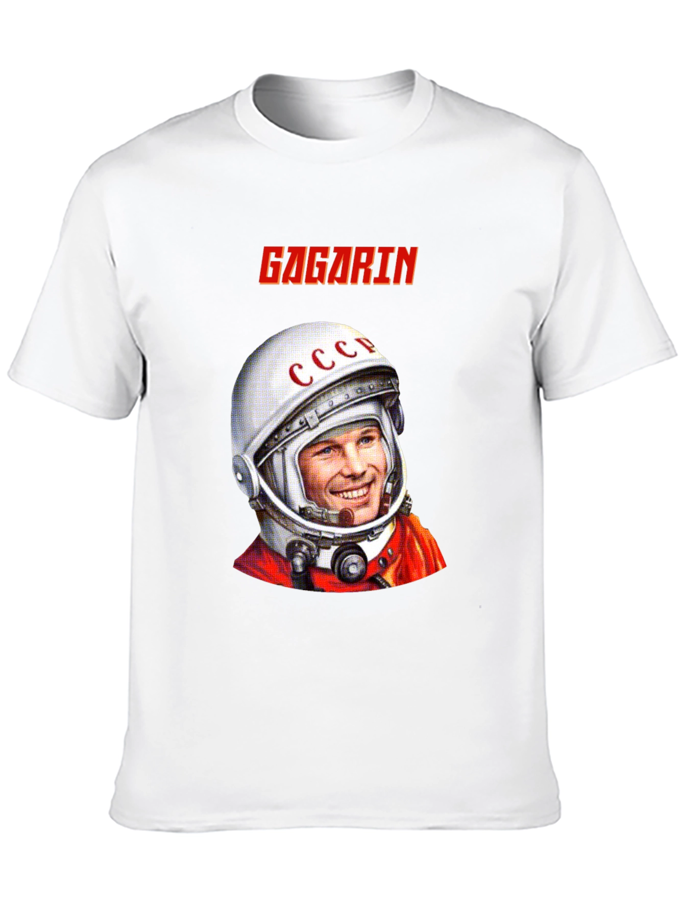 Gagarin Space Race T-Shirt - Black