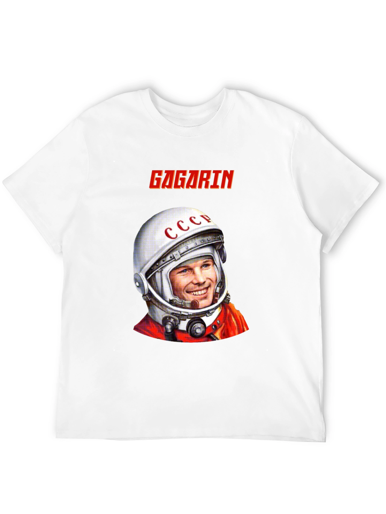Gagarin Space Race T-Shirt - Black