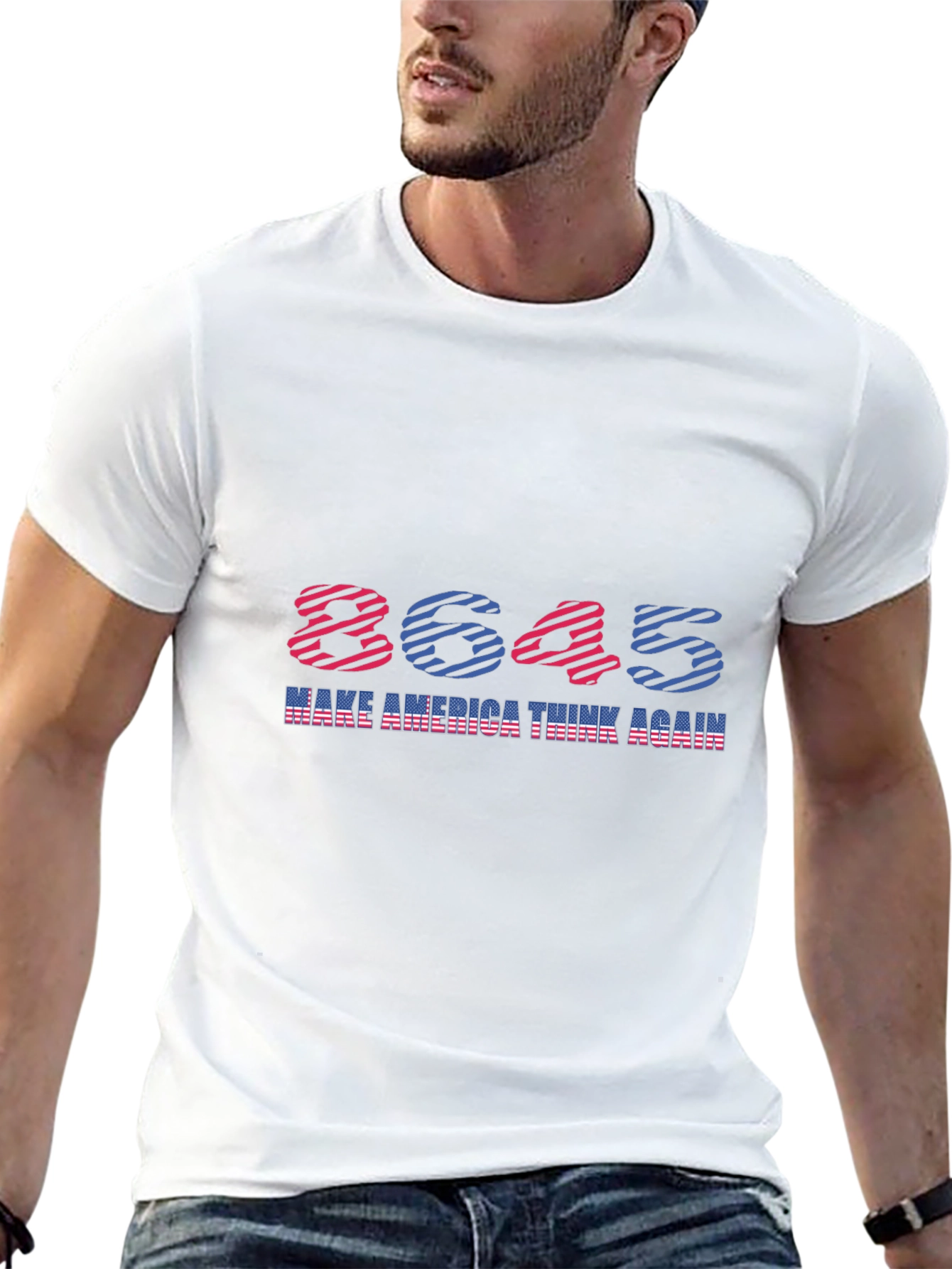 8645 Make America Think Again T-Shirt