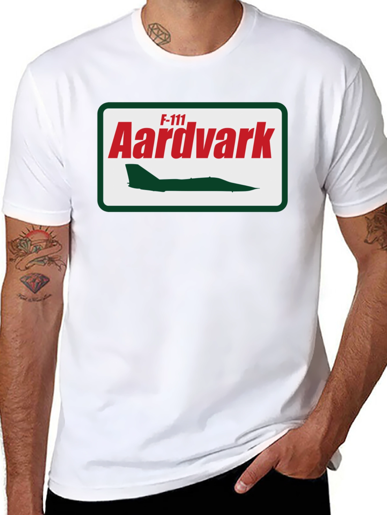 F-111 Aardvark Graphic T-Shirt - Aviation Tee