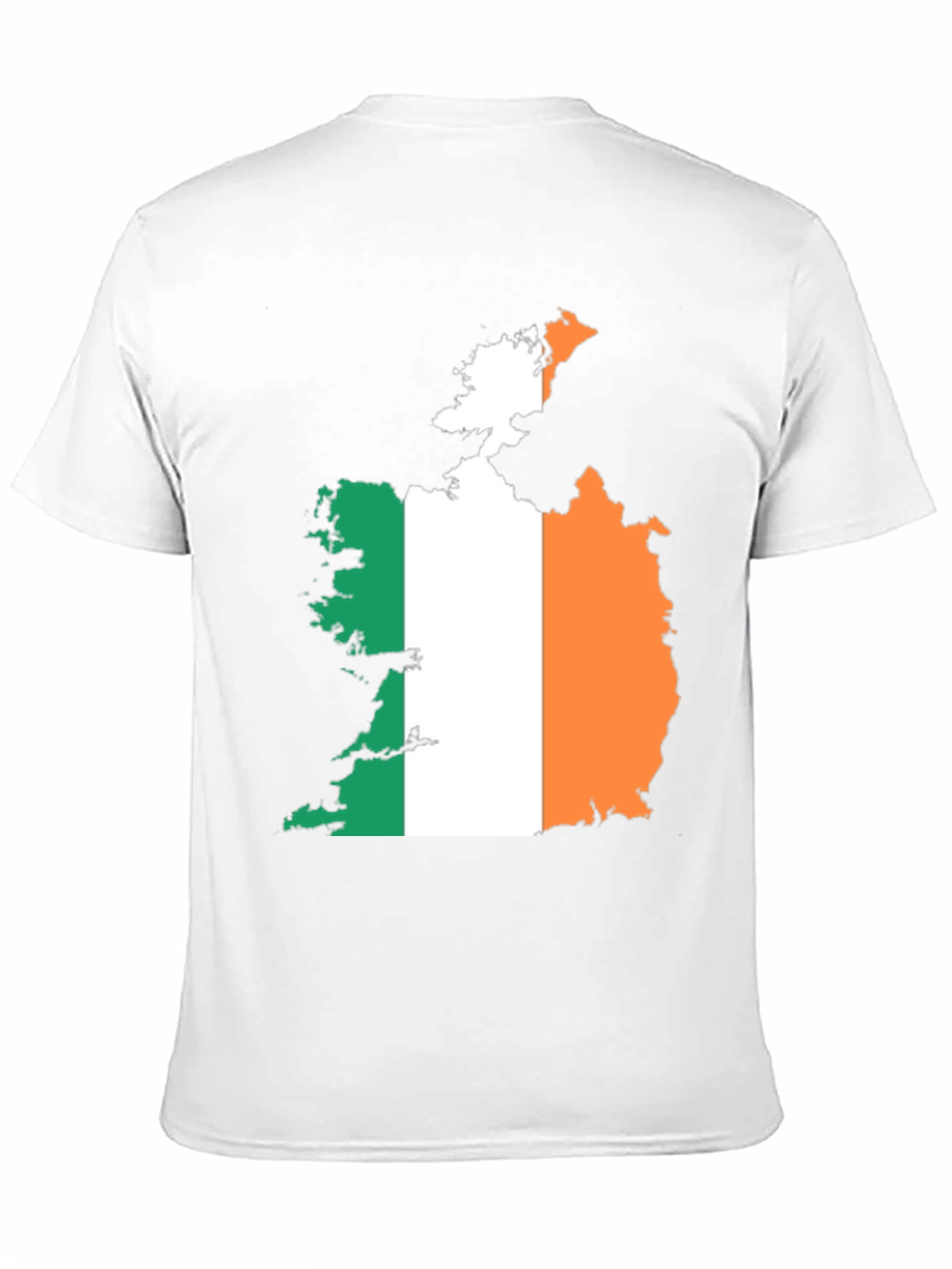 Irish Flag Map Graphic Tee - Black