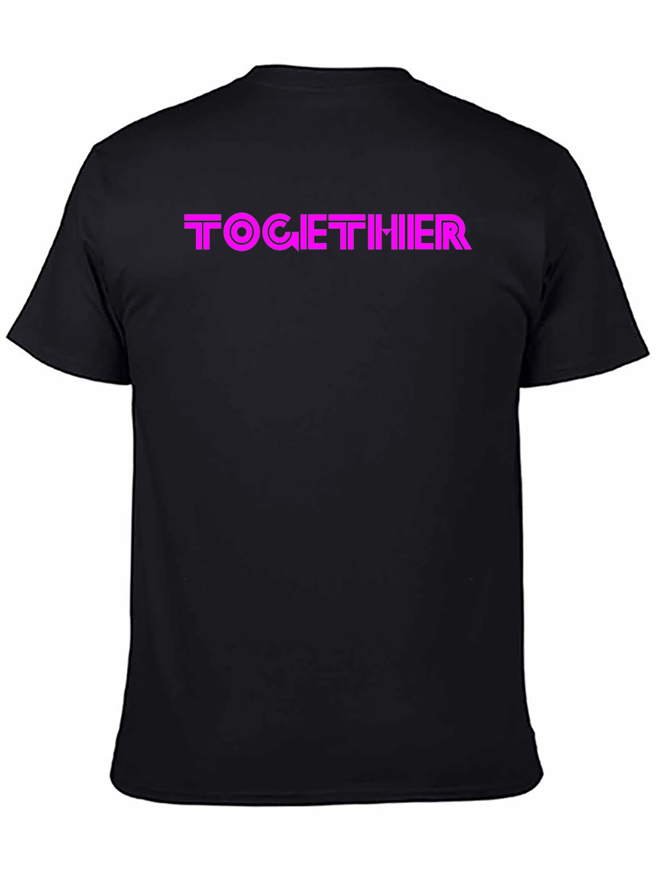 TOGETHIIR Graphic Black T-Shirt