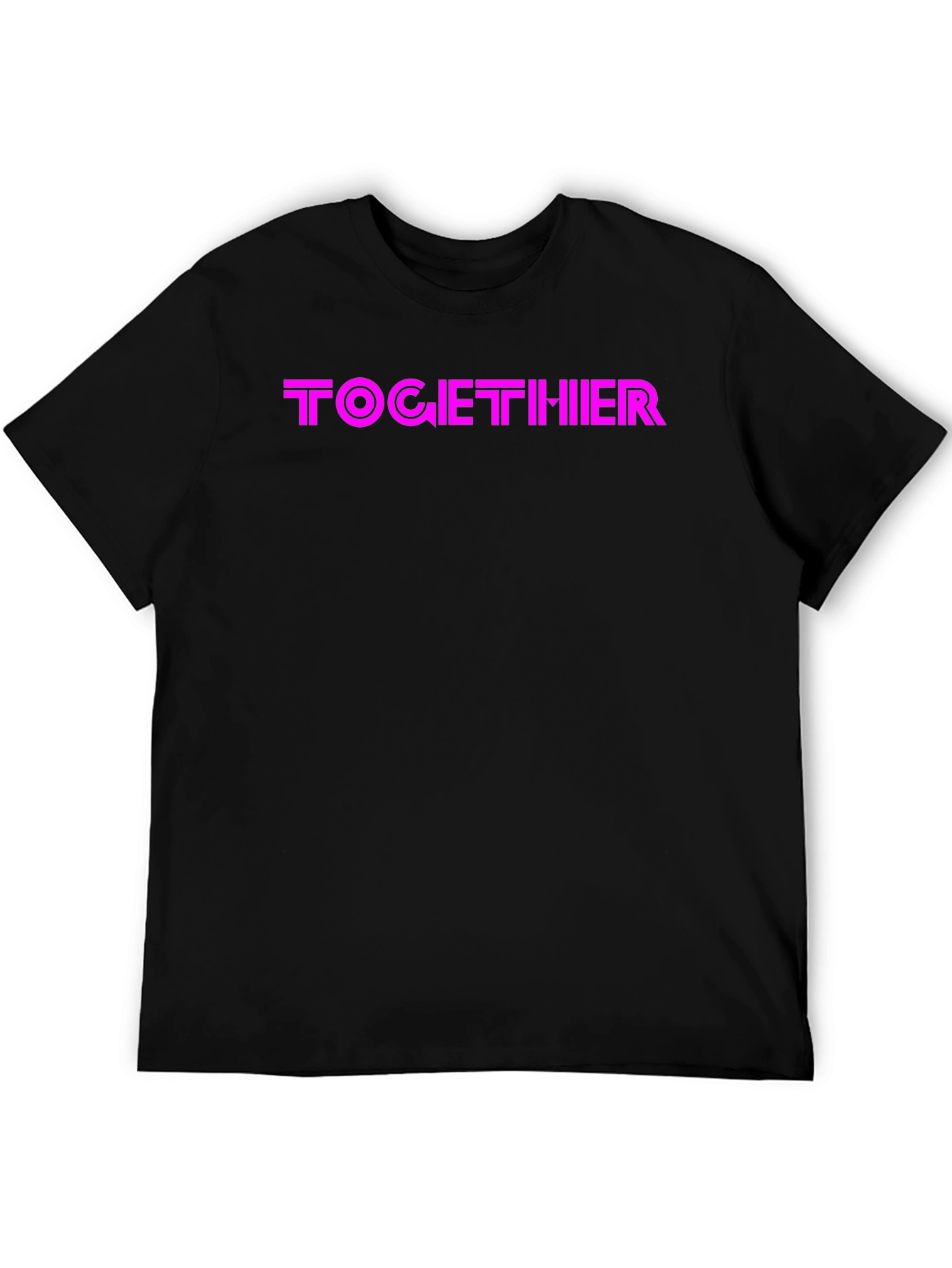 TOGETHIIR Graphic Black T-Shirt