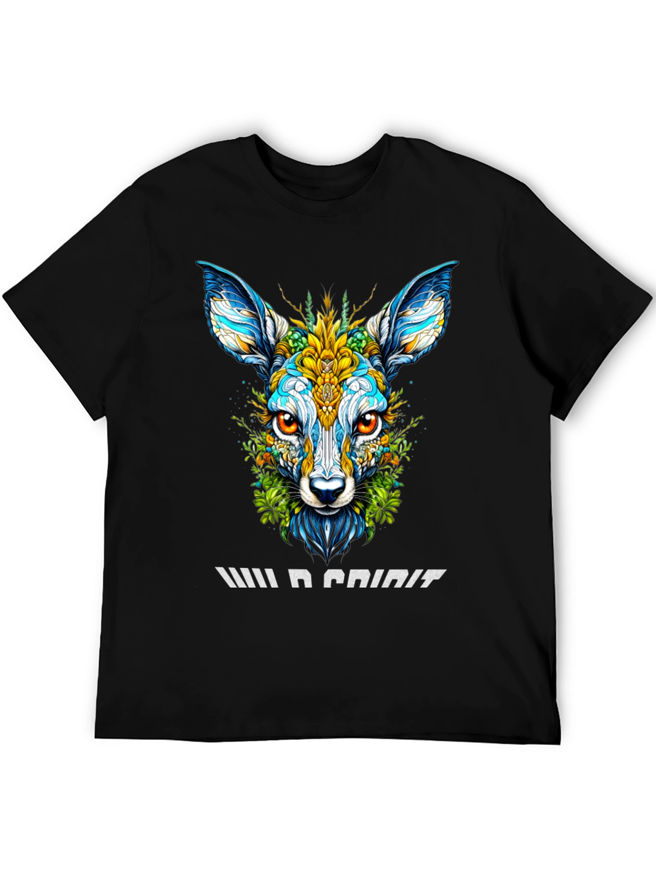 Wild Spirit Deer Graphic T-Shirt