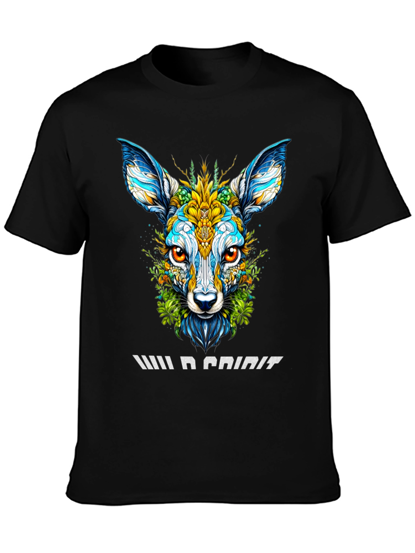 Wild Spirit Deer Graphic T-Shirt