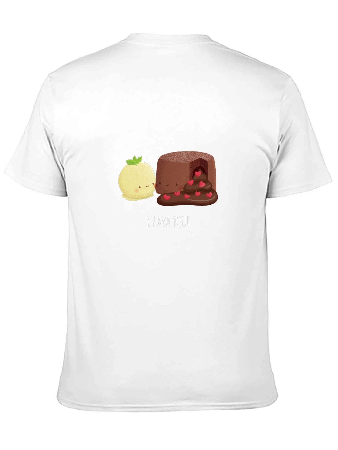 I Lava You Graphic Tee - Black Cotton T-Shirt