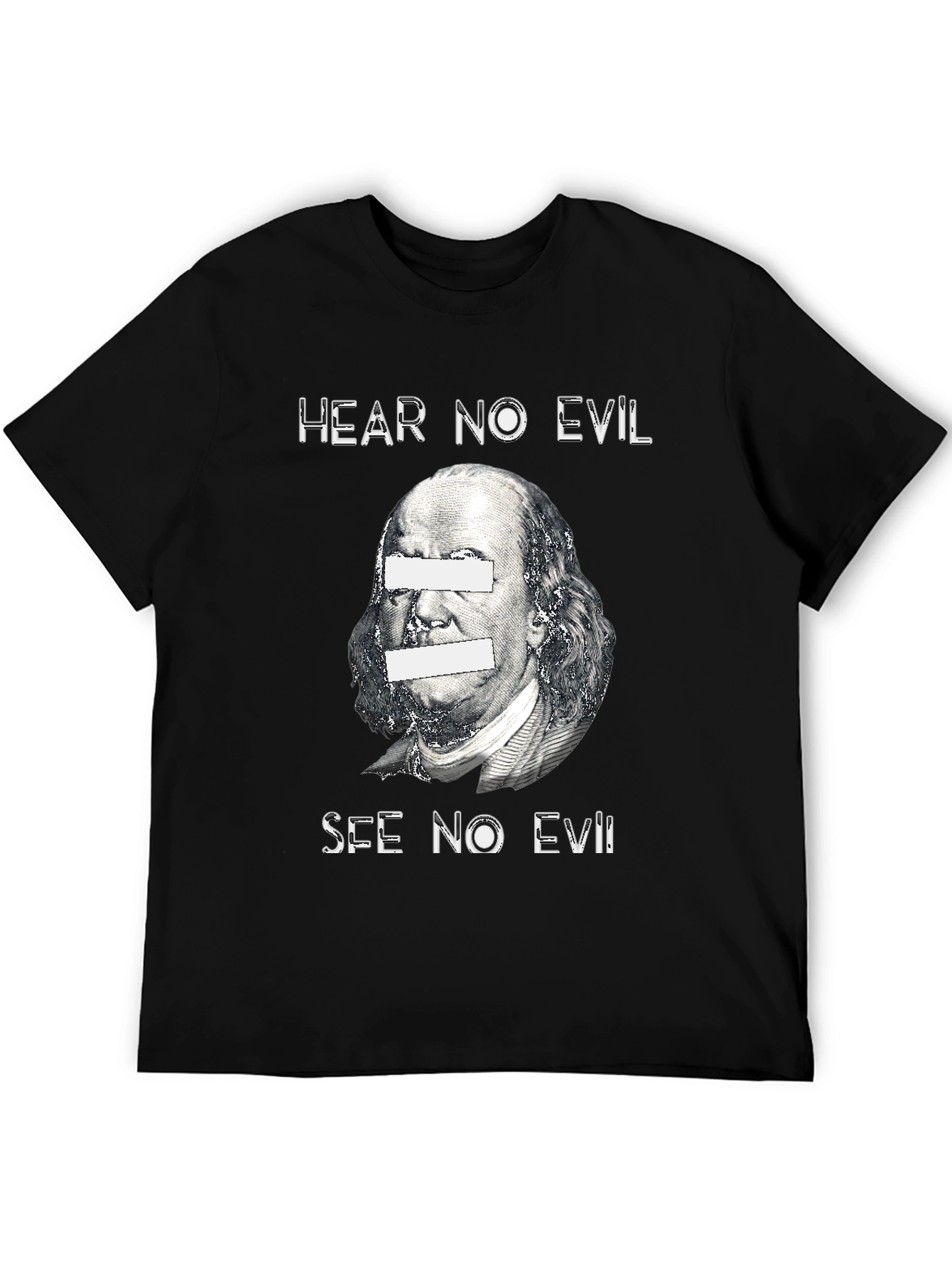 Hear No Evil See No Evil Graphic T-Shirt