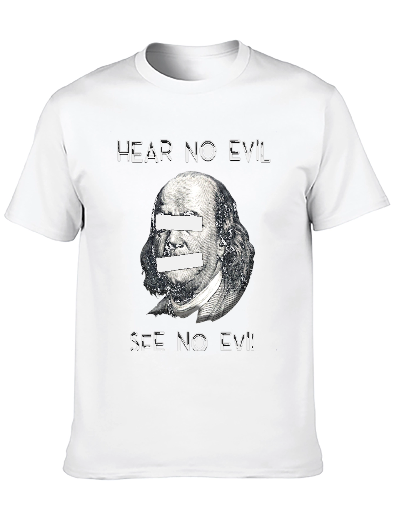 Hear No Evil See No Evil Graphic T-Shirt