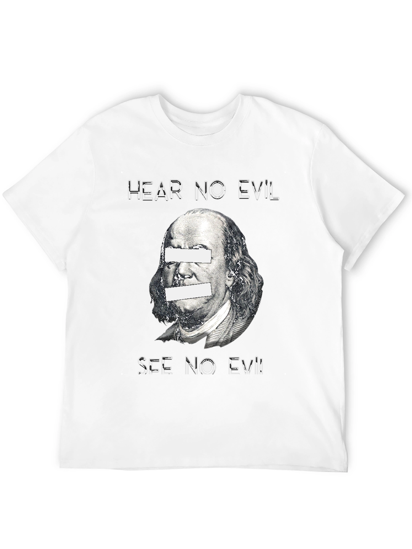 Hear No Evil See No Evil Graphic T-Shirt