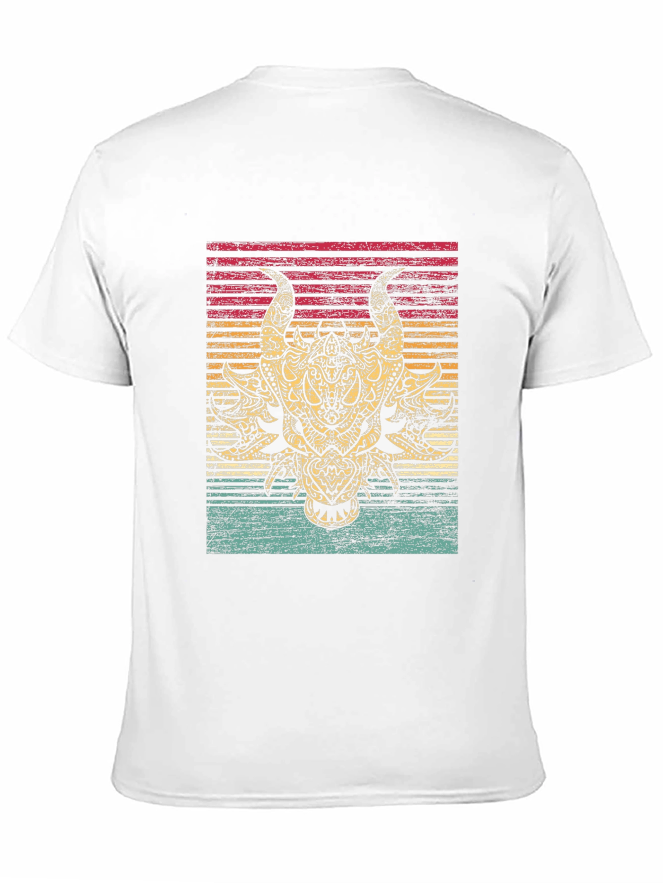 Dragon Graphic Tee - Retro Style Black T-Shirt