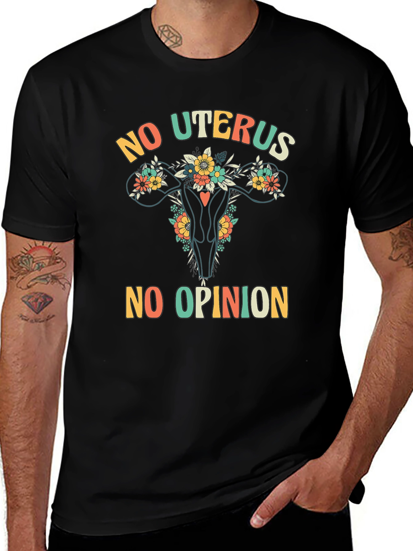 No Uterus No Opinion Graphic T-Shirt
