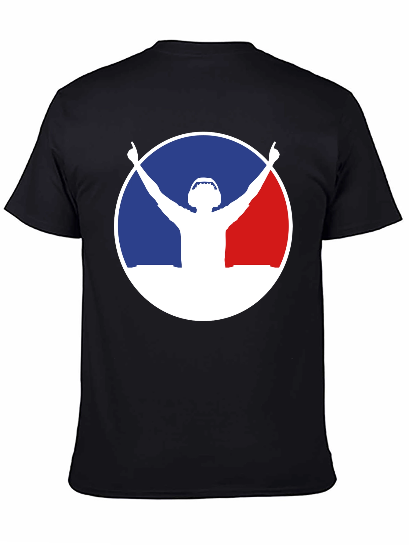 DJ Silhouette Graphic Black T-Shirt