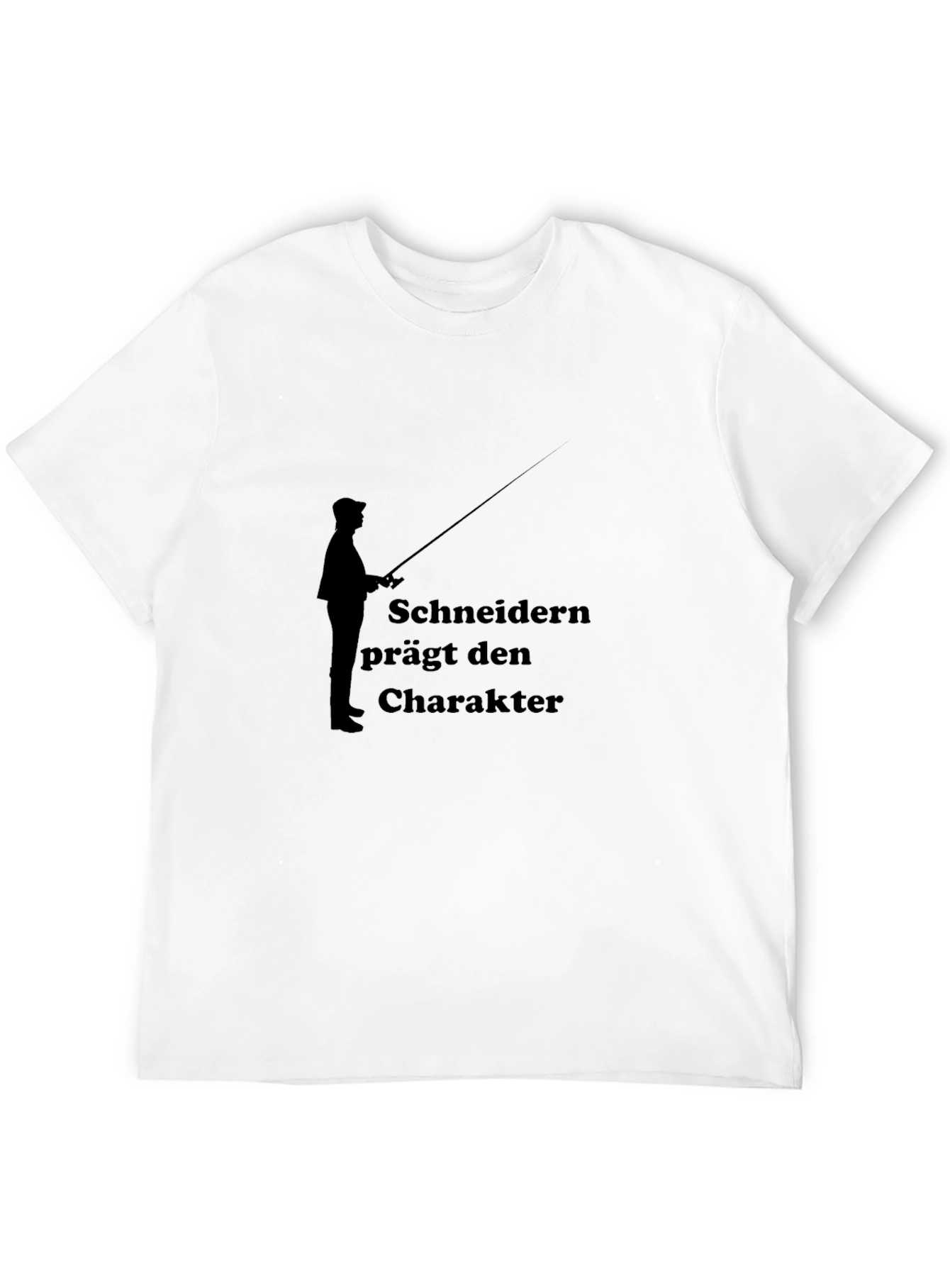 Fishing Lover T-Shirt: Schneidern prägt den Charakter