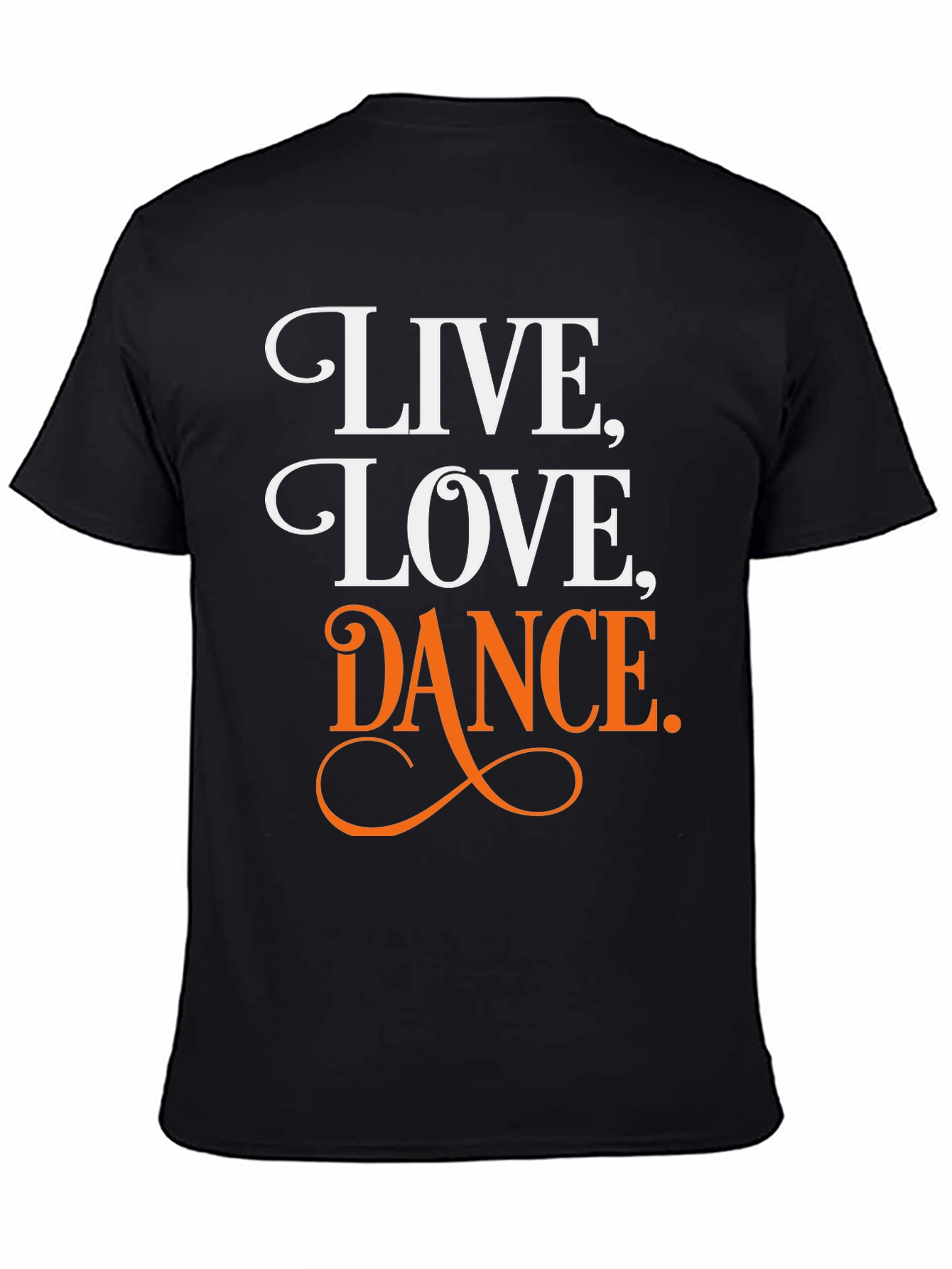 Live Love Dance Graphic Tee - Black T-Shirt