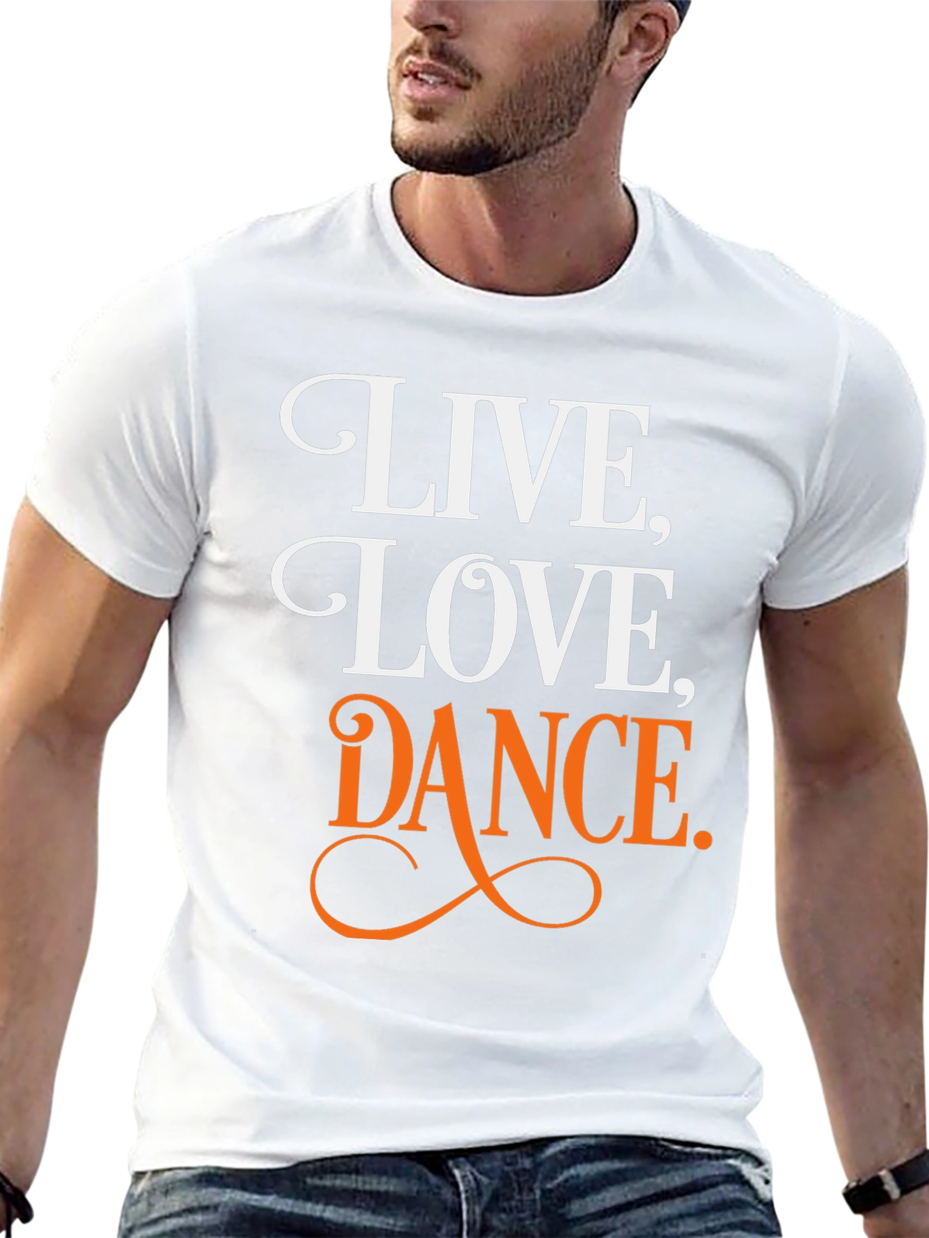 Live Love Dance Graphic Tee - Black T-Shirt