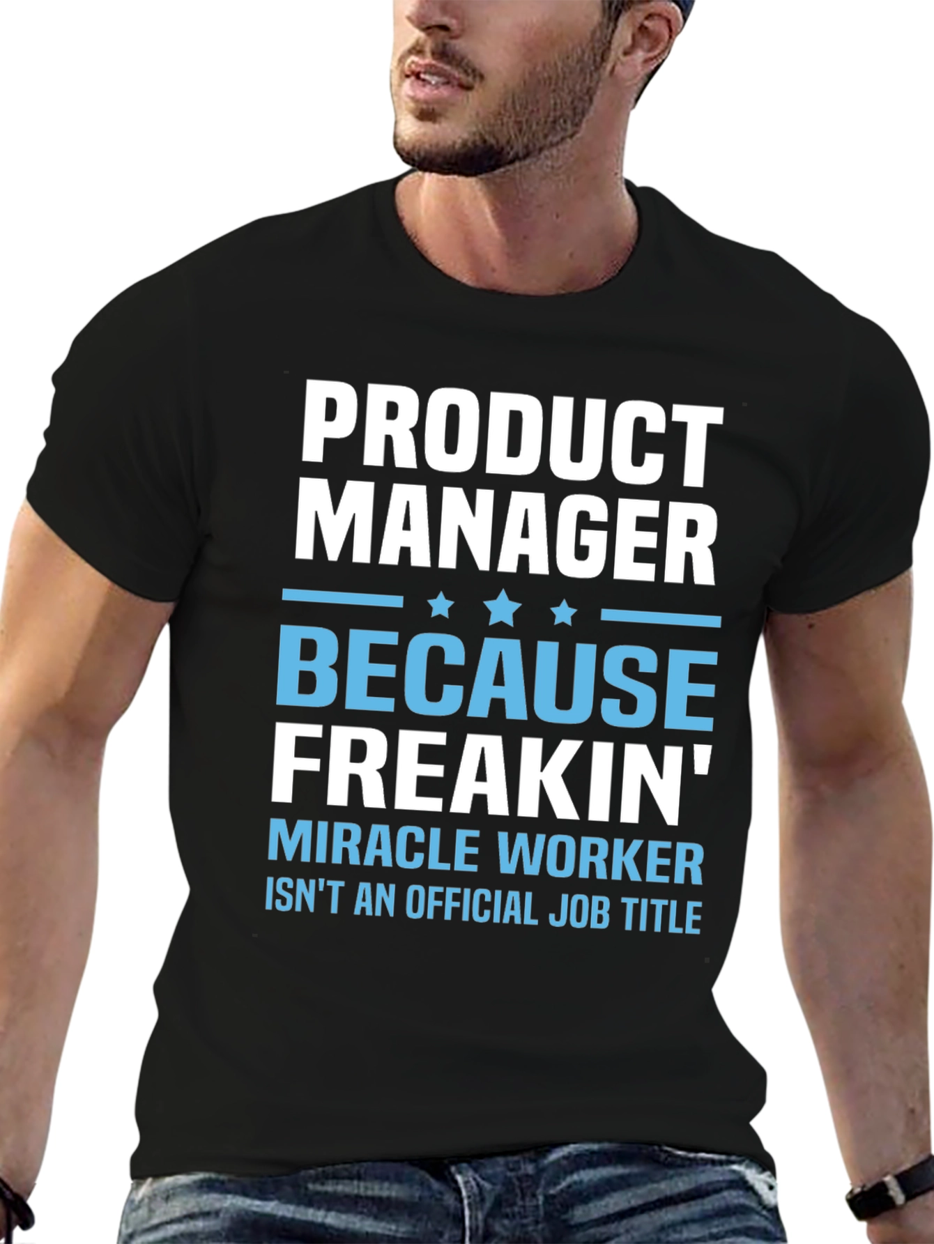 Product Manager Funny Job Title T-Shirt