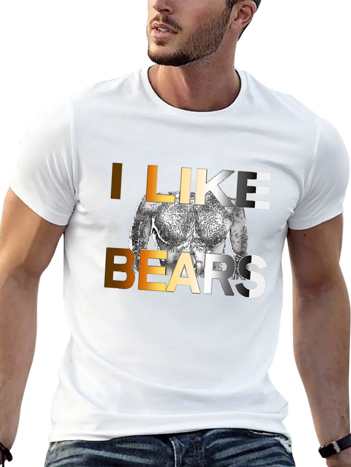 I Like Bears Graphic T-Shirt