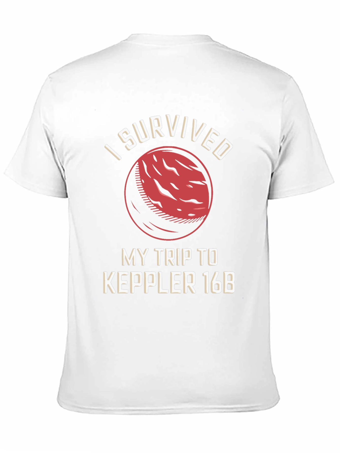 I Survived Kepler 16B Black T-Shirt
