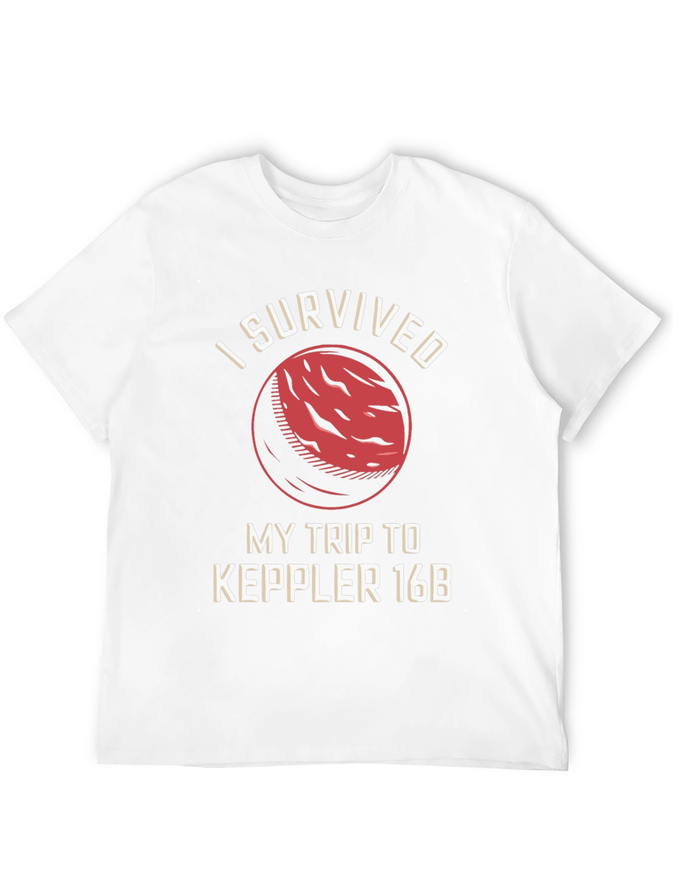 I Survived Kepler 16B Black T-Shirt
