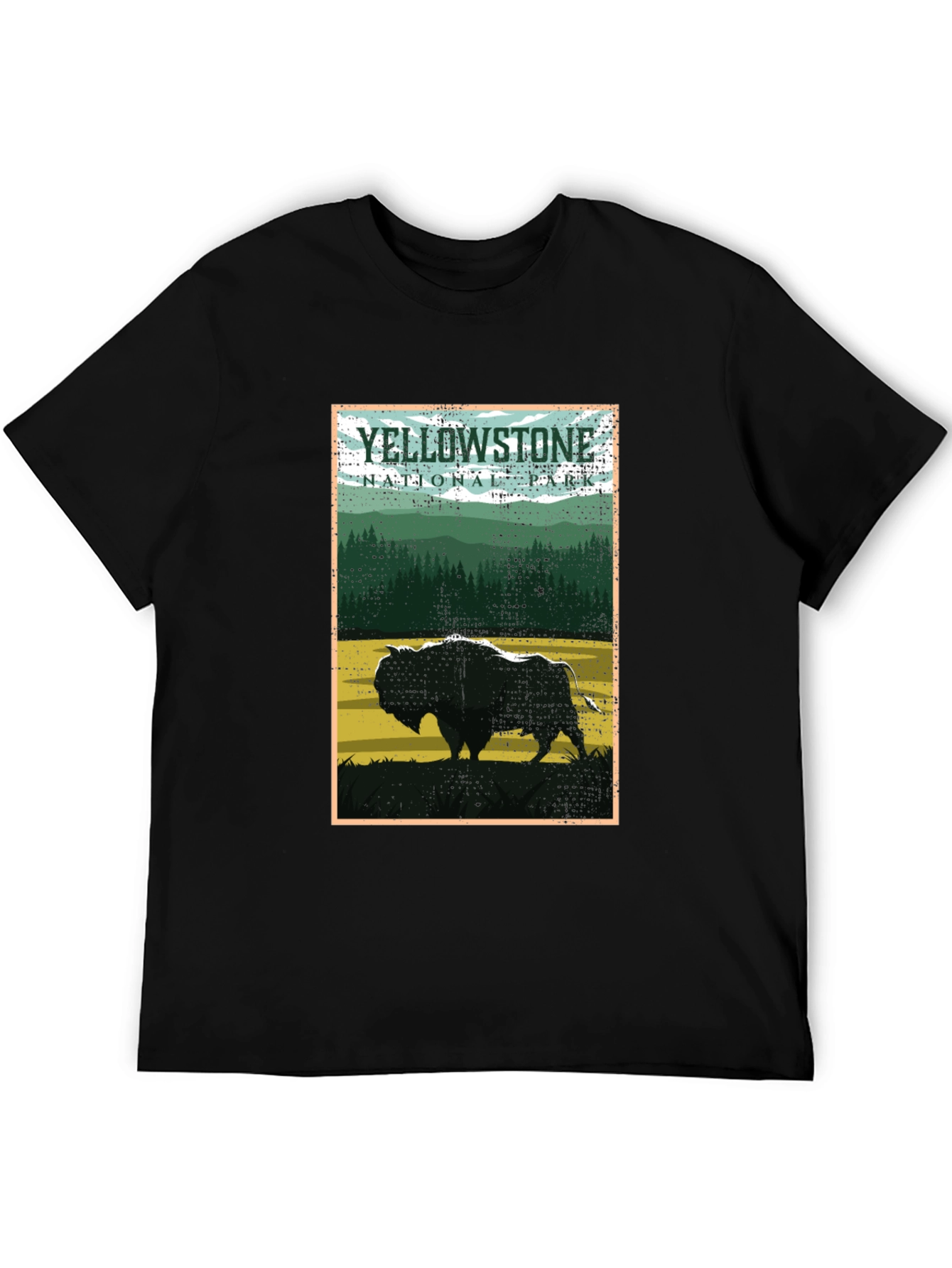 Yellowstone National Park Bison T-Shirt