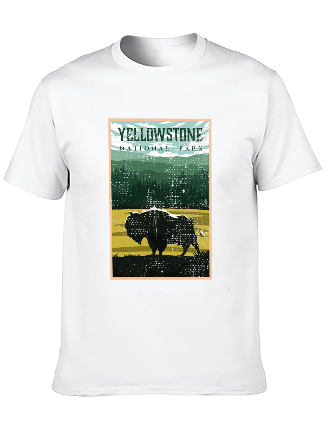 Yellowstone National Park Bison T-Shirt