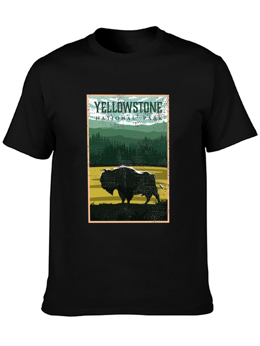 Yellowstone National Park Bison T-Shirt