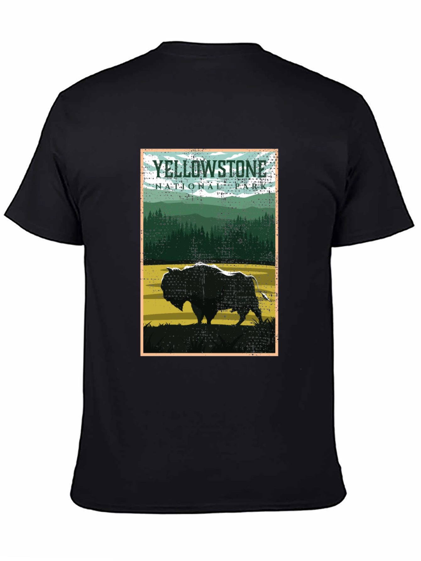 Yellowstone National Park Bison T-Shirt