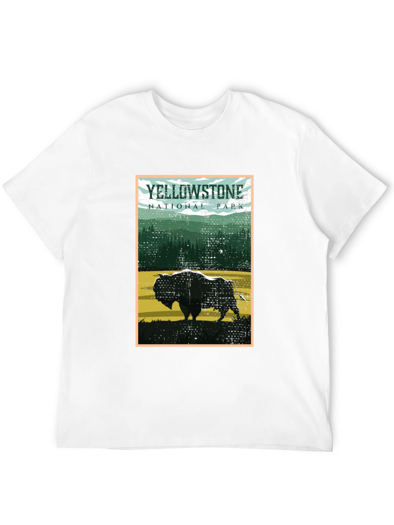 Yellowstone National Park Bison T-Shirt