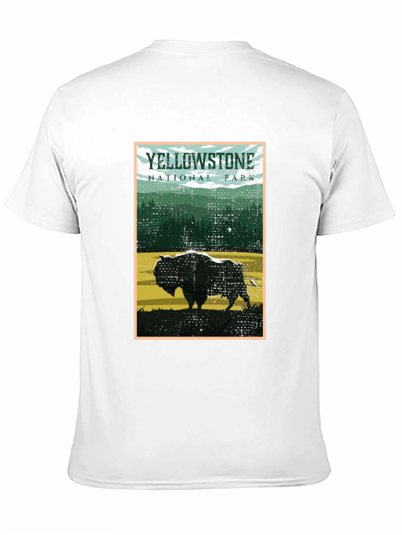 Yellowstone National Park Bison T-Shirt