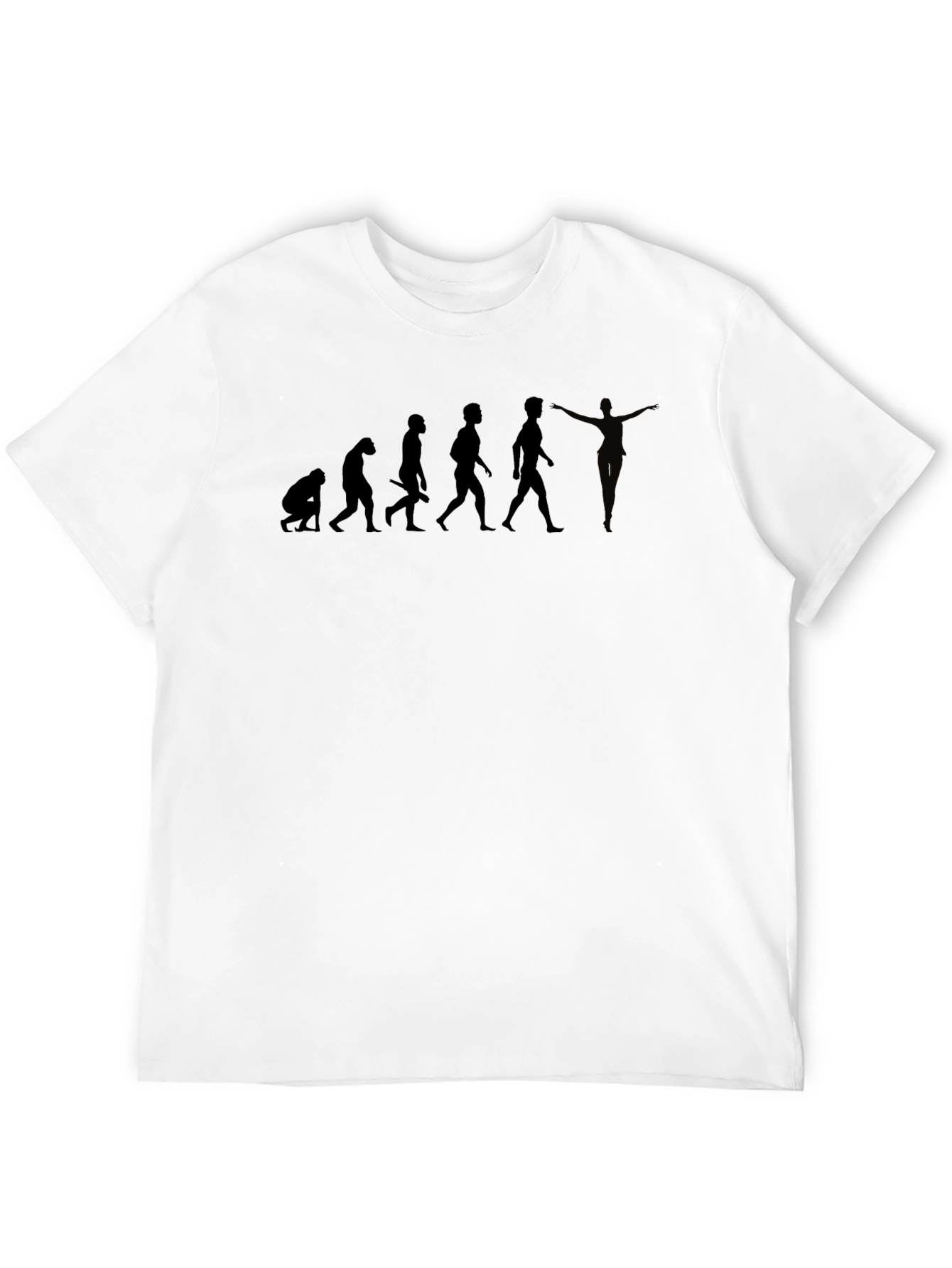 Evolution of Yoga Black T-Shirt