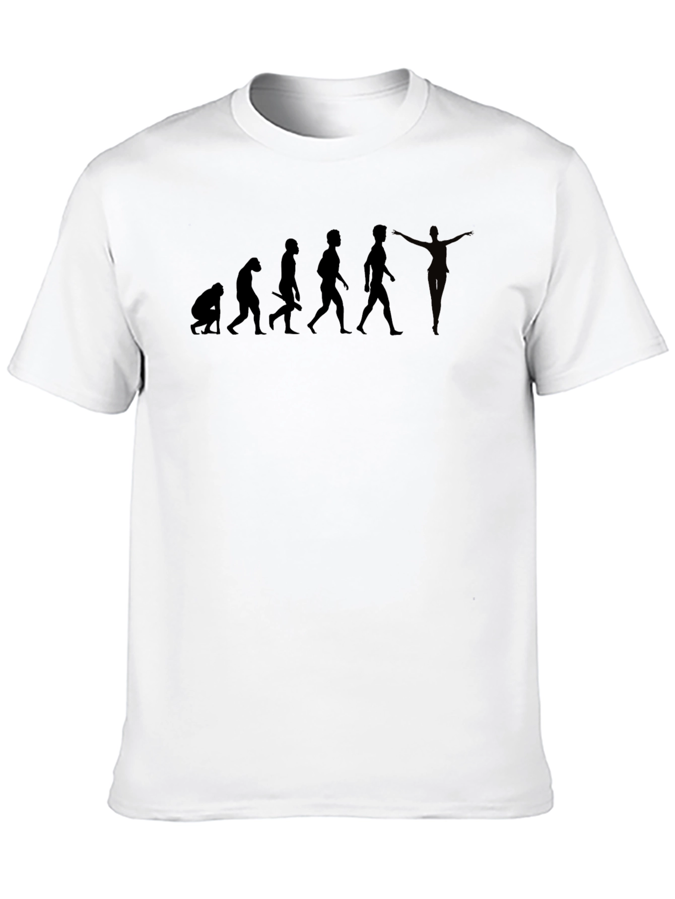 Evolution of Yoga Black T-Shirt