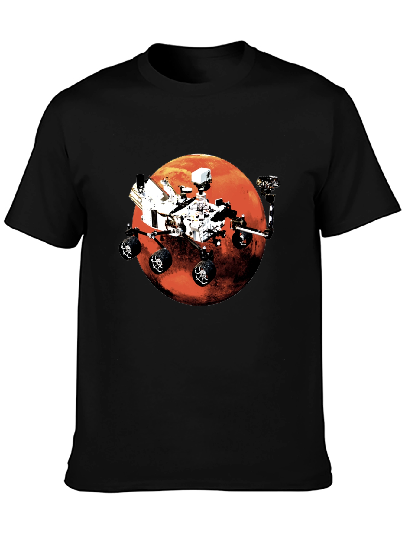 Mars Rover Graphic T-Shirt - Space Exploration Tee