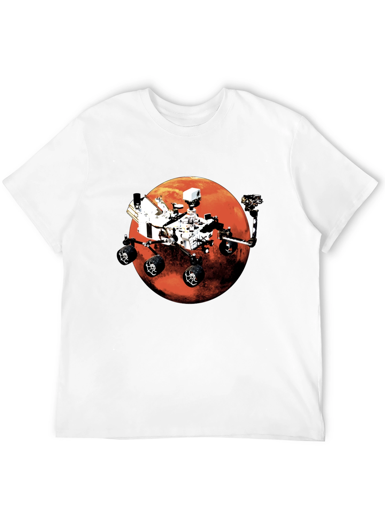 Mars Rover Graphic T-Shirt - Space Exploration Tee