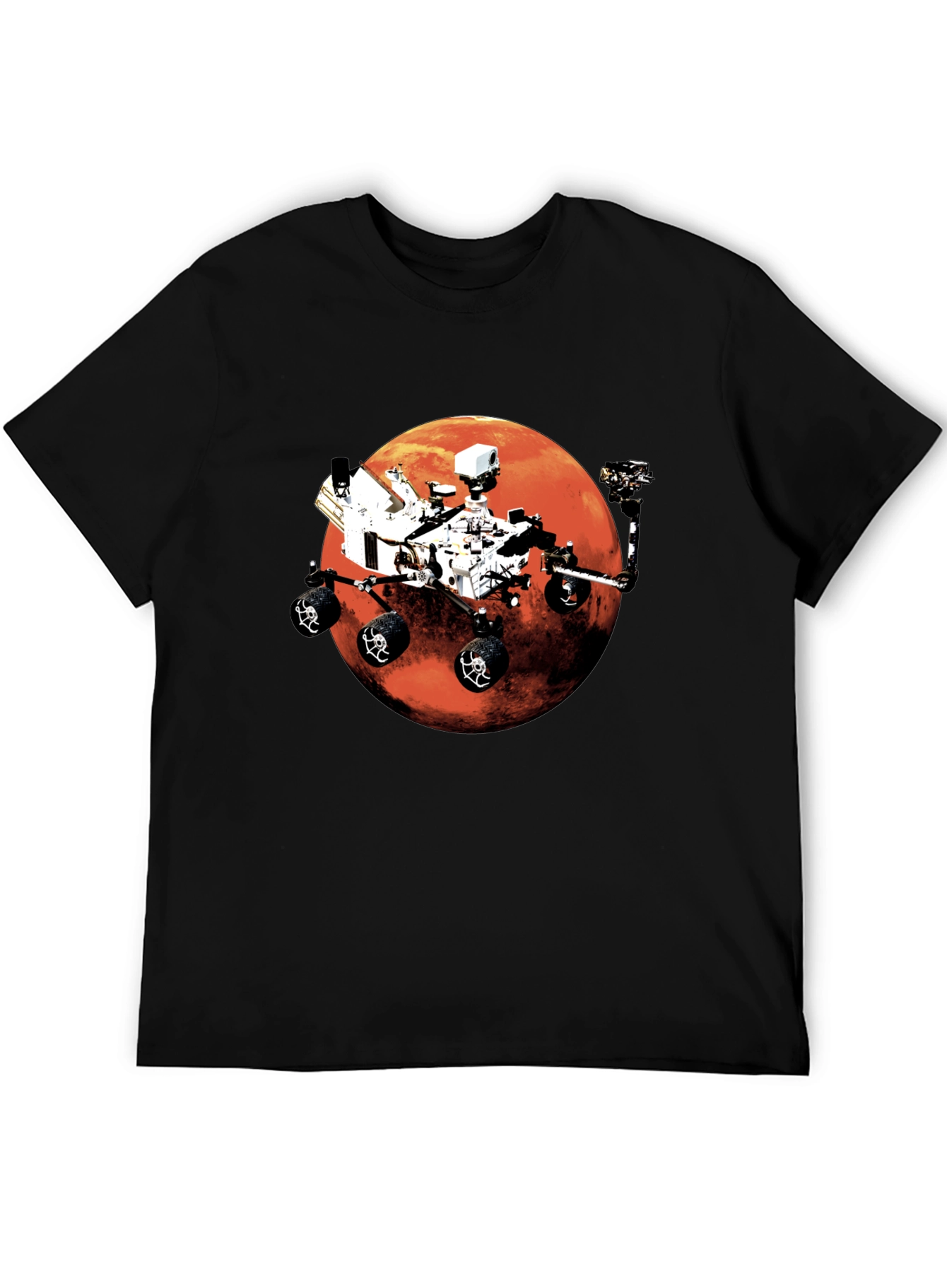 Mars Rover Graphic T-Shirt - Space Exploration Tee