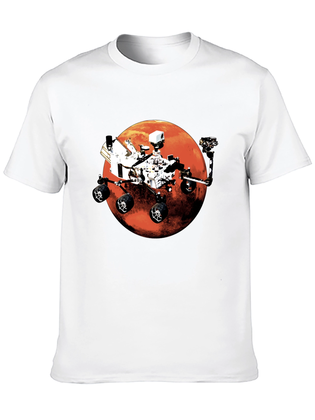 Mars Rover Graphic T-Shirt - Space Exploration Tee