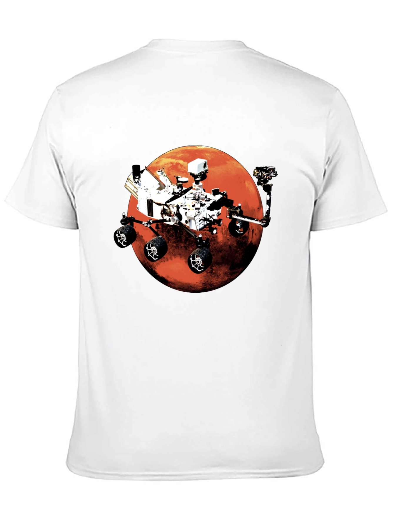 Mars Rover Graphic T-Shirt - Space Exploration Tee