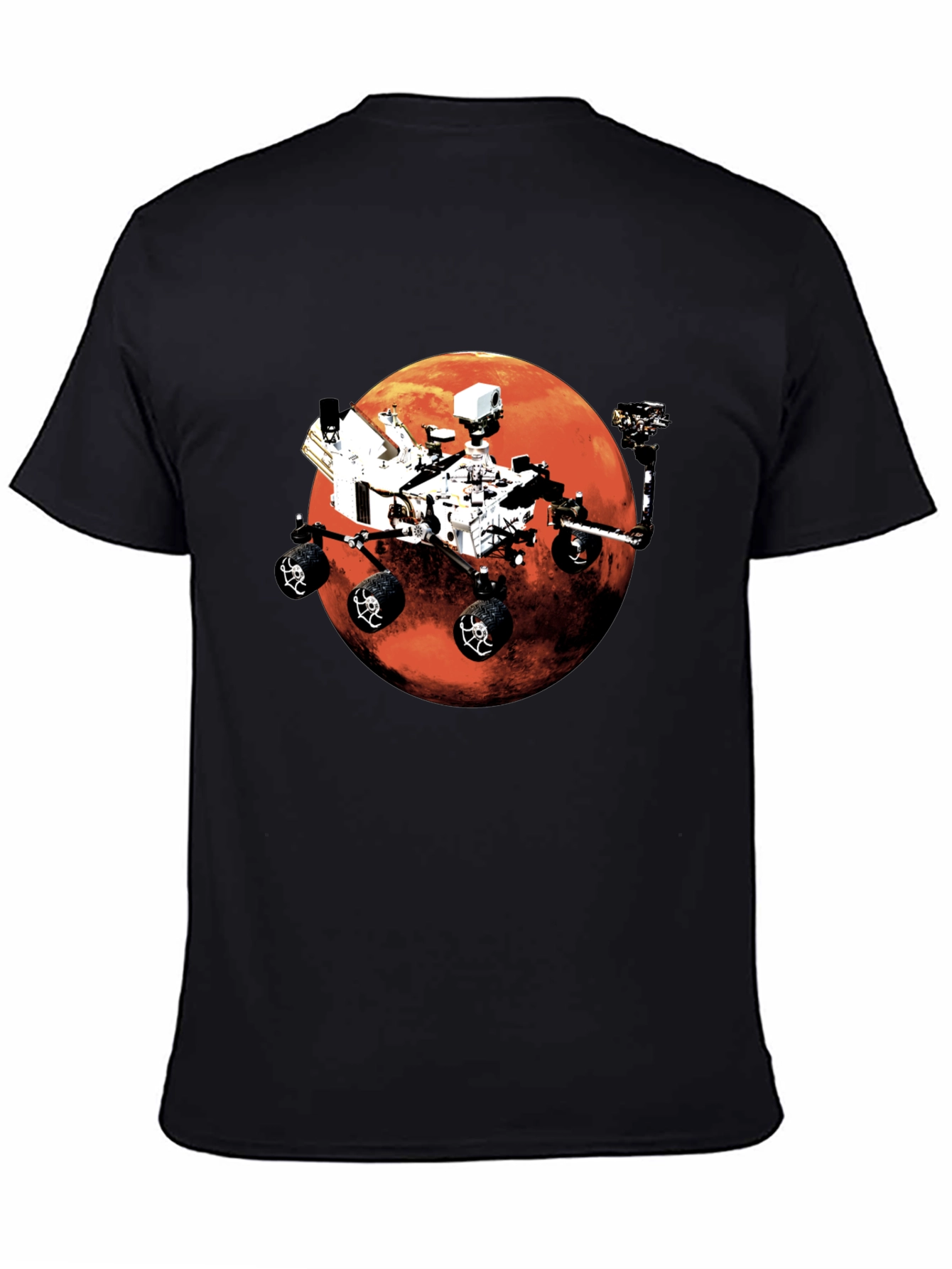 Mars Rover Graphic T-Shirt - Space Exploration Tee