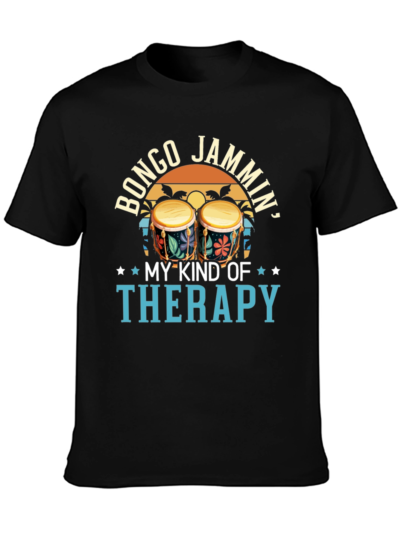 Bongo Jammin Therapy Graphic Tee