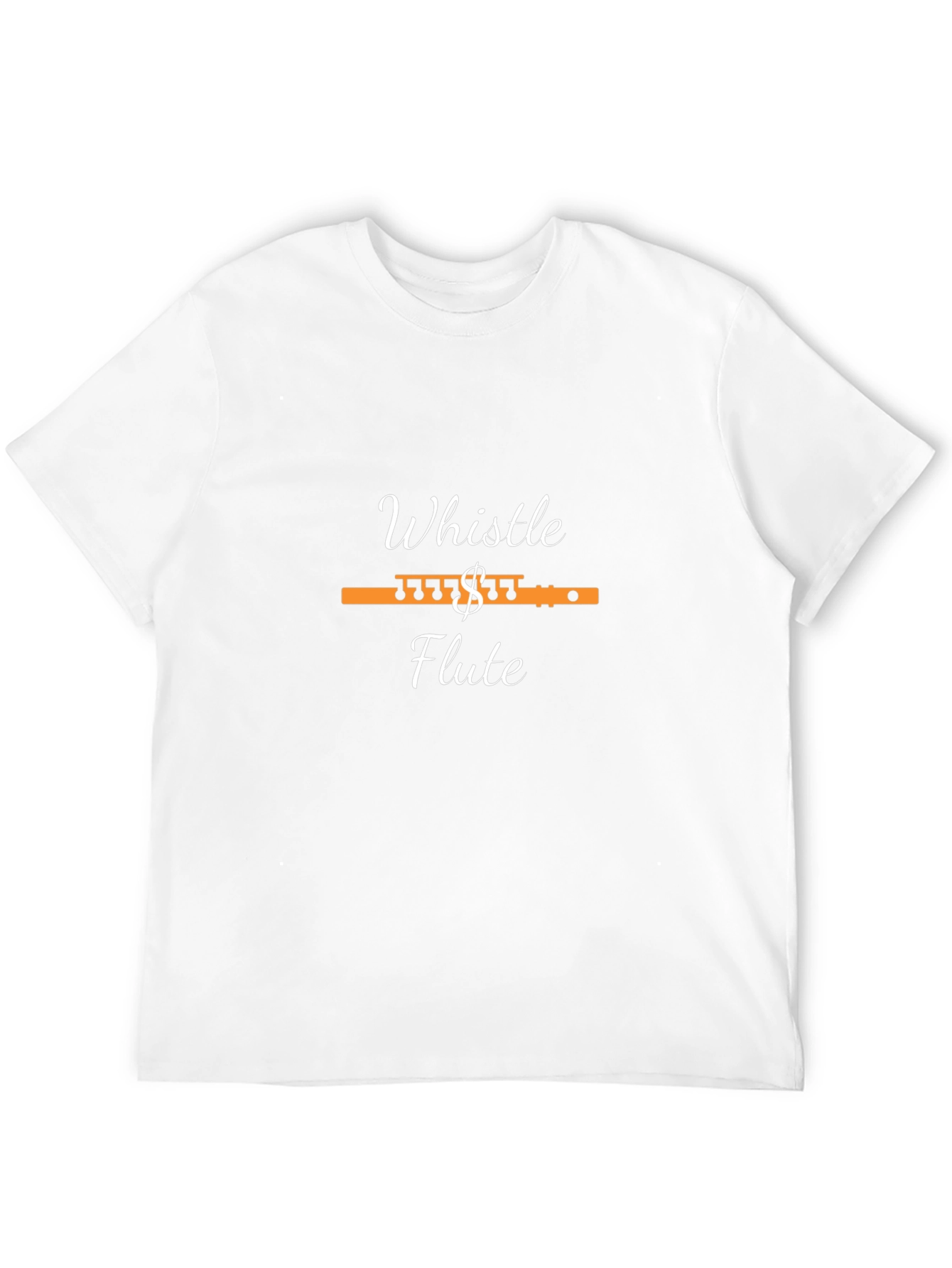 Whistle Flute T-Shirt - Black Graphic Tee