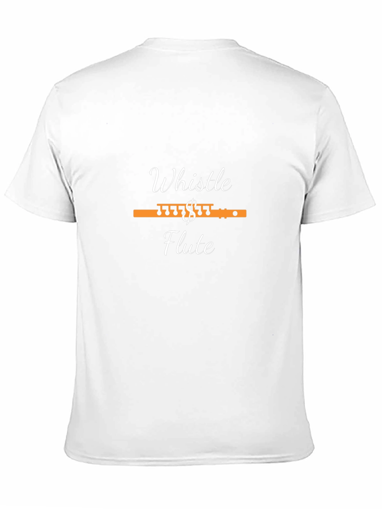 Whistle Flute T-Shirt - Black Graphic Tee
