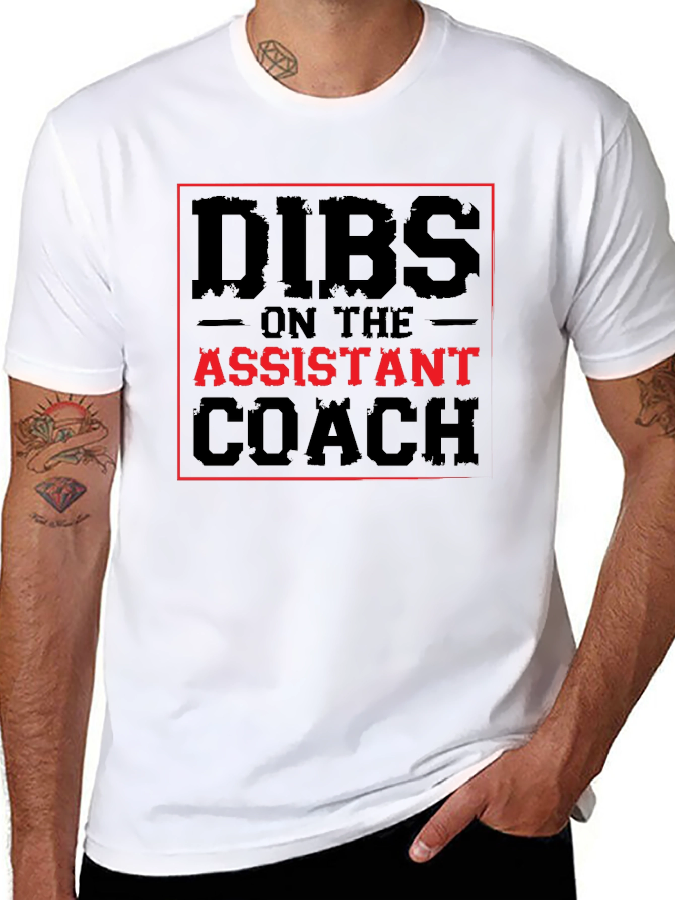 Dibs on the Assistant Coach T-Shirt
