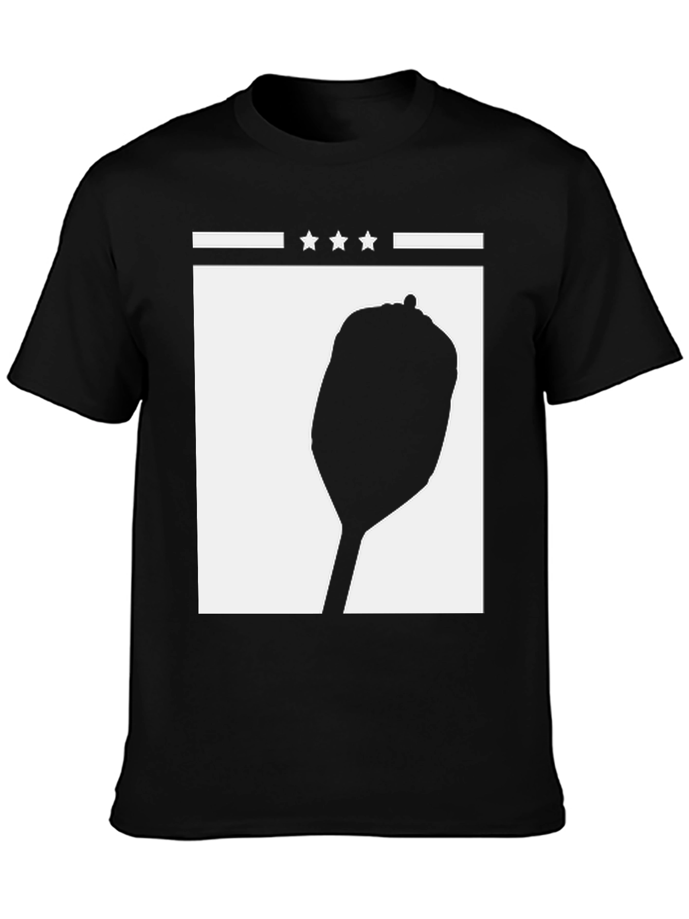 Novelty Silhouette Graphic T-Shirt